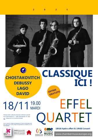 Classique Ici ! Effel Quartet