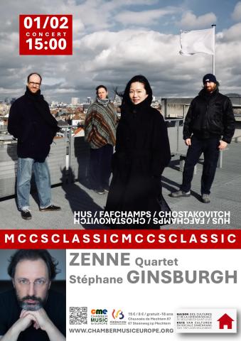 MCCSCLASSIC Zenne Quartet & Stephane Ginsburgh